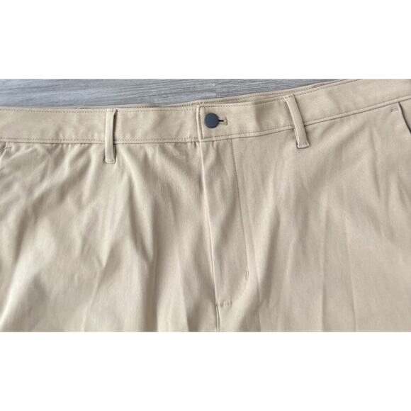 Lands End Mens Khaki Knit Chino Shorts Size 40 - Picture 3 of 7